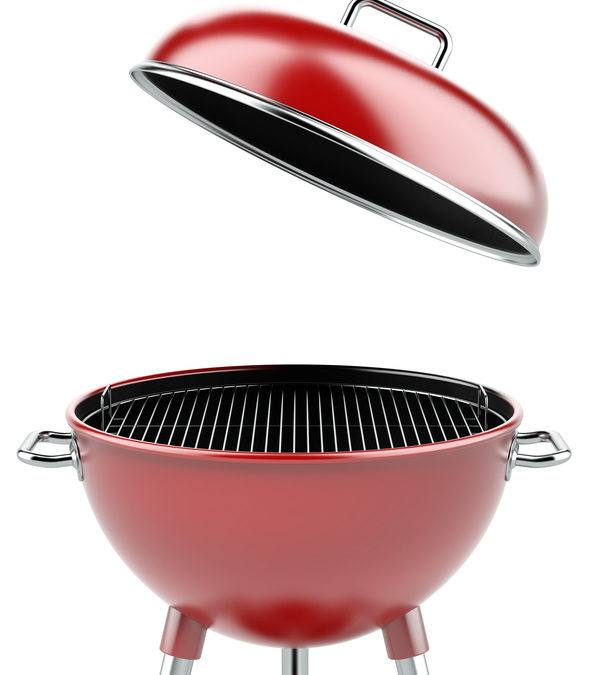 Red Barbecue Grill